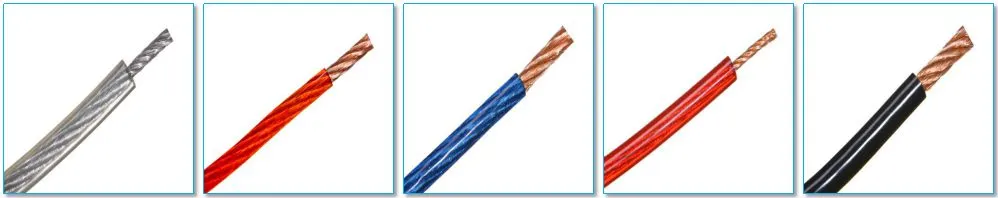 0-18AWG OFC/Tc/CCA/TCCA Electric Power and Car Battery Cable