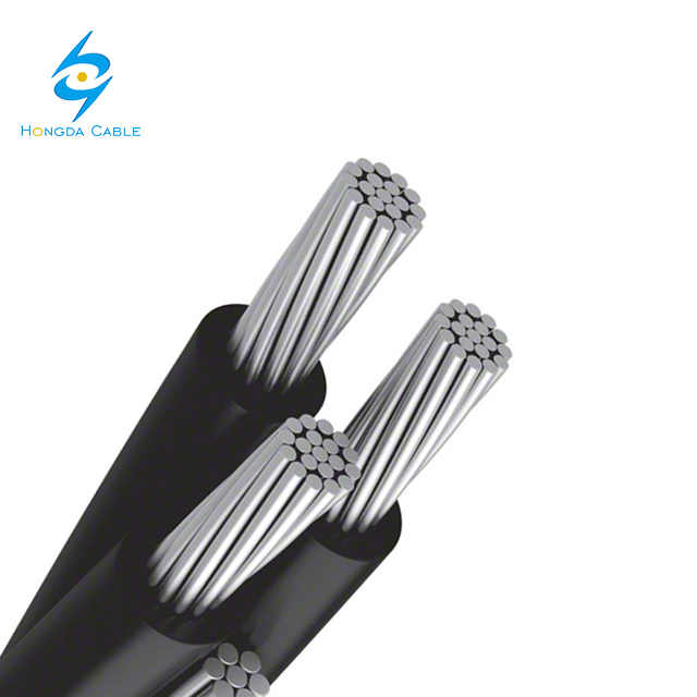 0.6/1kv Aerial Bundled ABC Cable 4 Core 120mm 95mm 70mm 50mm 35mm 25mm Overhead Cable