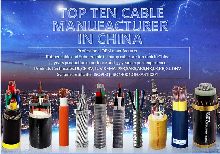 0.6/1kv Aerial Service Concentric Neutral Cable with Pilot Communication Wire Sne Cne Airdac Cable