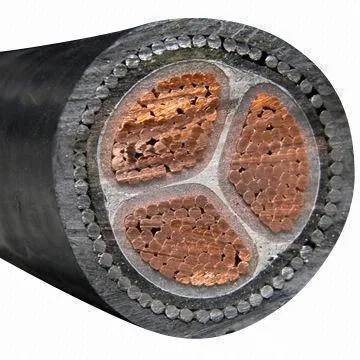 0.6/1kv Cable Cu/PVC/Swa/PVC 4X16, 4X35, 4X50, 4X70, 4X95, 4X120, 4X150, 4X185, 4X240, 4X300mm2