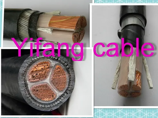0.6/1kv Cable Cu/PVC/Swa/PVC 5X10, 5X16, 5X25, 5X35, 5X50, 5X70, 5X95, 5X120, 5X150mm2