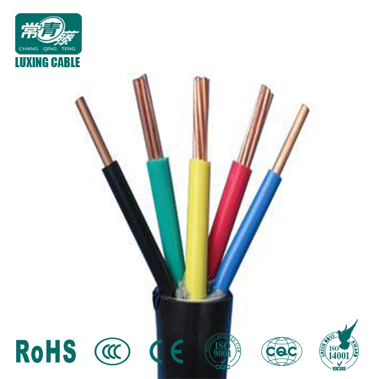 0.6/ 1kv, Five Cores, Cu or Al/XLPE/PVC Power Cable