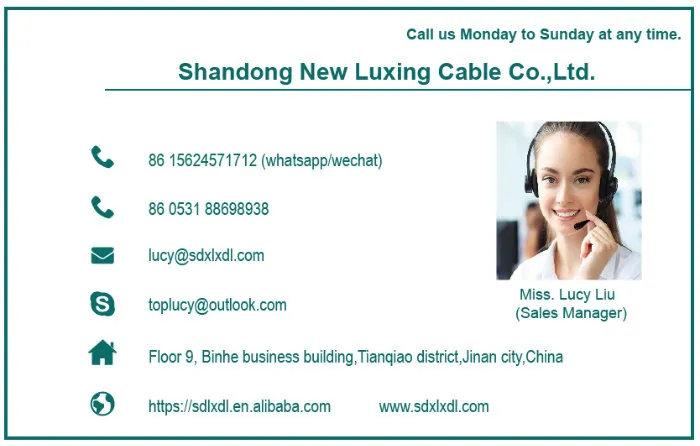 0.6/ 1kv, Five Cores, Cu or Al/XLPE/PVC Power Cable