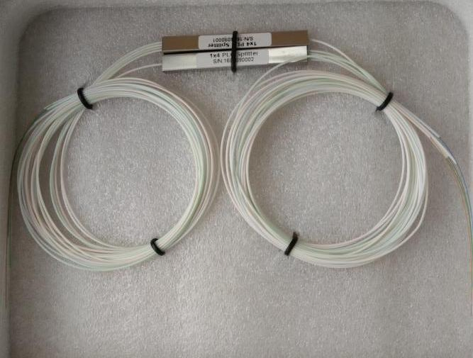 1*4 Mini Type Fiber Optic PLC Coupler with Steel Tube