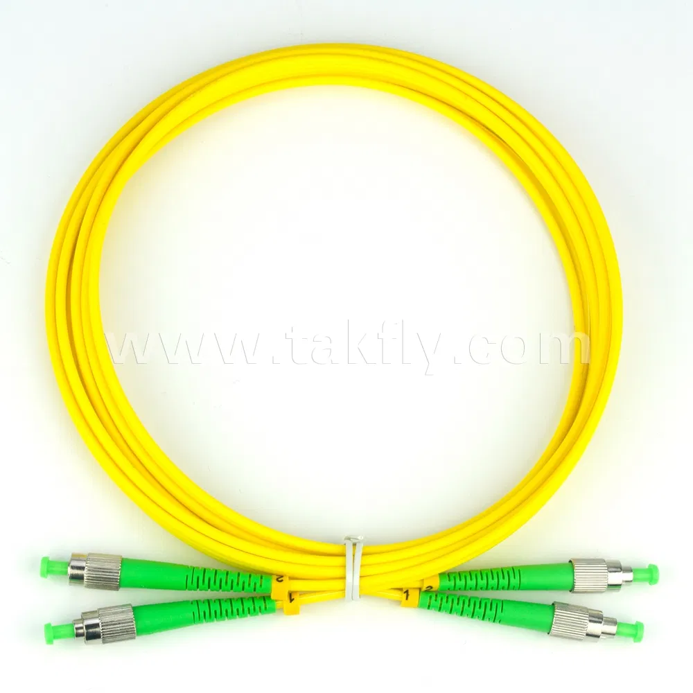 1.6/1.8/2.0mm Duplex Sc LC FC St Sm Fiber Optic Patchcord