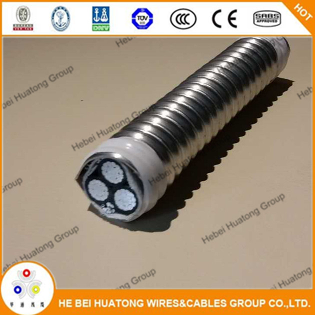 12/3 Aluminum Mc Cable, Type Mc AC Bx Cable
