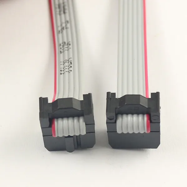 2.54mm Pitch 2X3 Pin 6 Pin 6 Wire Extension IDC Flat Ribbon Cable L= 25cm