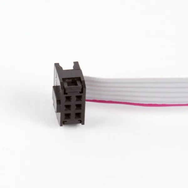 2.54mm Pitch 2X3 Pin 6 Pin 6 Wire Extension IDC Flat Ribbon Cable L= 25cm