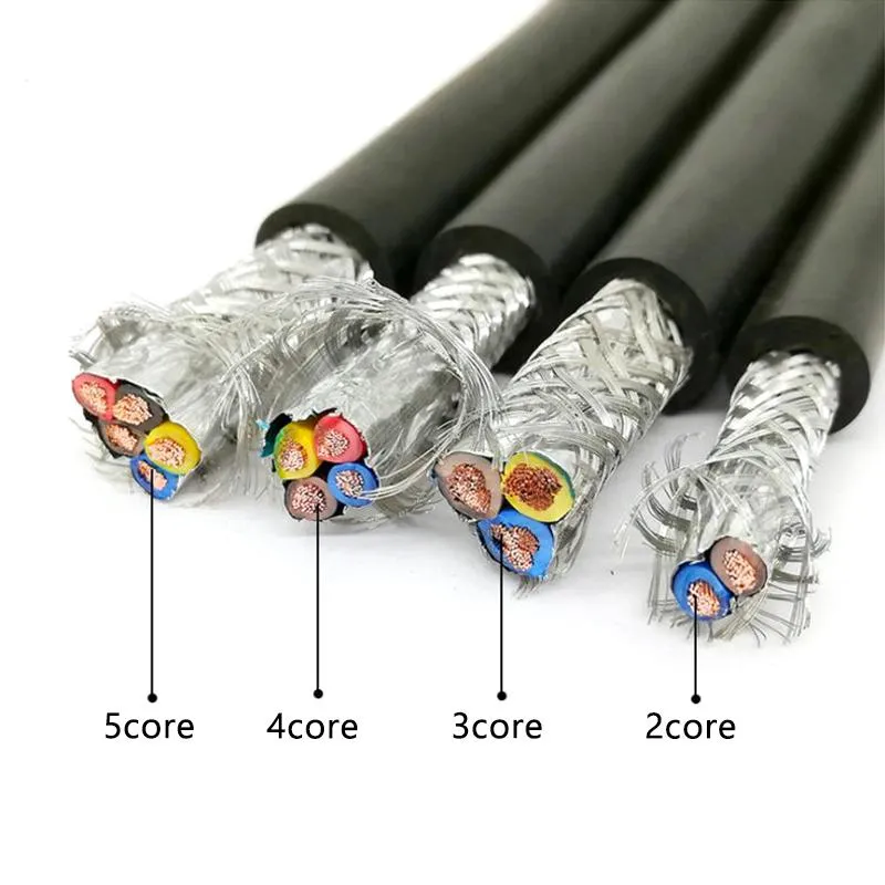 2 Cores PVC Electric Rvv/Rvvp Cable Sheathed Copper Wire Conductor Flexible Rvv/Rvvp Cable