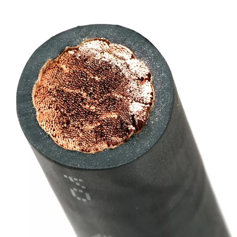 What are the key differences between EPDM and neoprene rubber insulated welding cable
