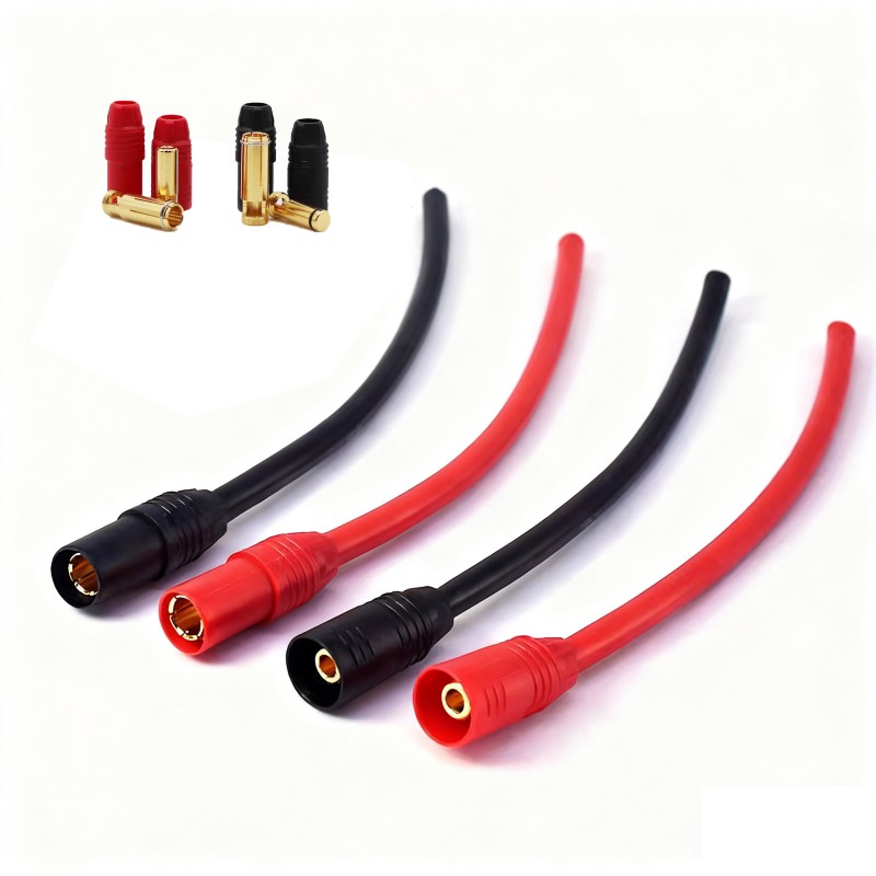 How Does AS150 Connector Silicone Cable Compare to QS8 in Terms of Voltage Drop and Heat