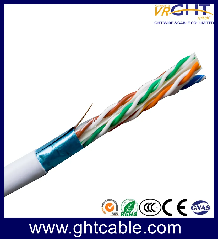 23AWG Indoor FTP Cat6e Bc CCA Network Cable