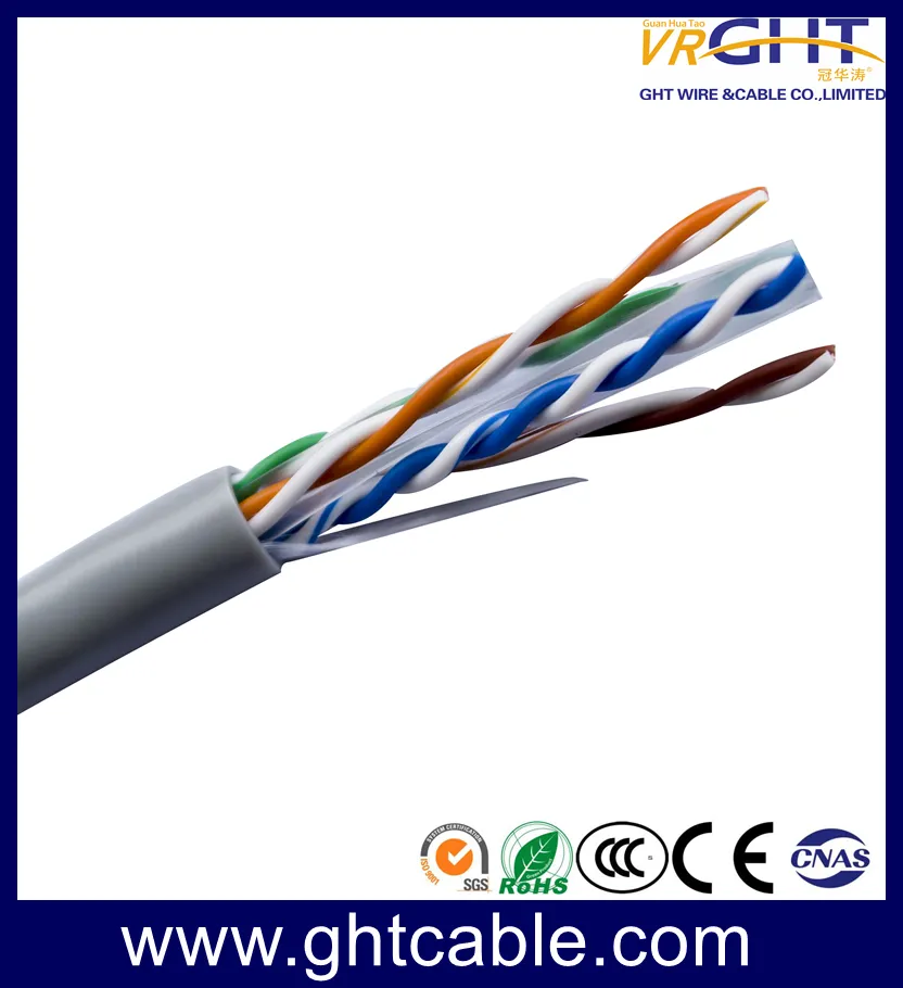 23AWG Indoor FTP Cat6e Bc CCA Network Cable