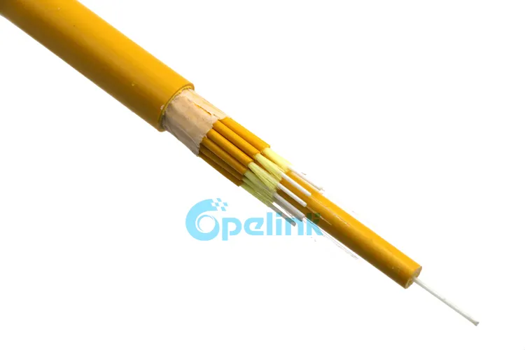 24cores Indoor Breakout Optical Fiber Cable Singlemode Cabling Fiber Optic Cable Gjbfjv Multi-Fiber Optical Cable