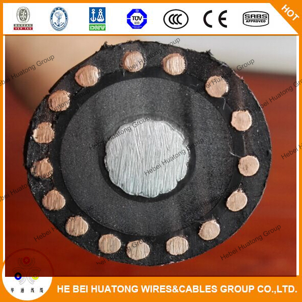25kv 35kv Tr-XLPE Insulated Copper Wire Shield Medium Voltage Power Cable