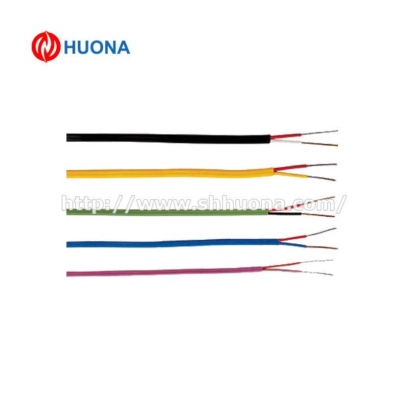 26AWG K Type Thermocouple Cable PTFE Insulated with GB Color Code