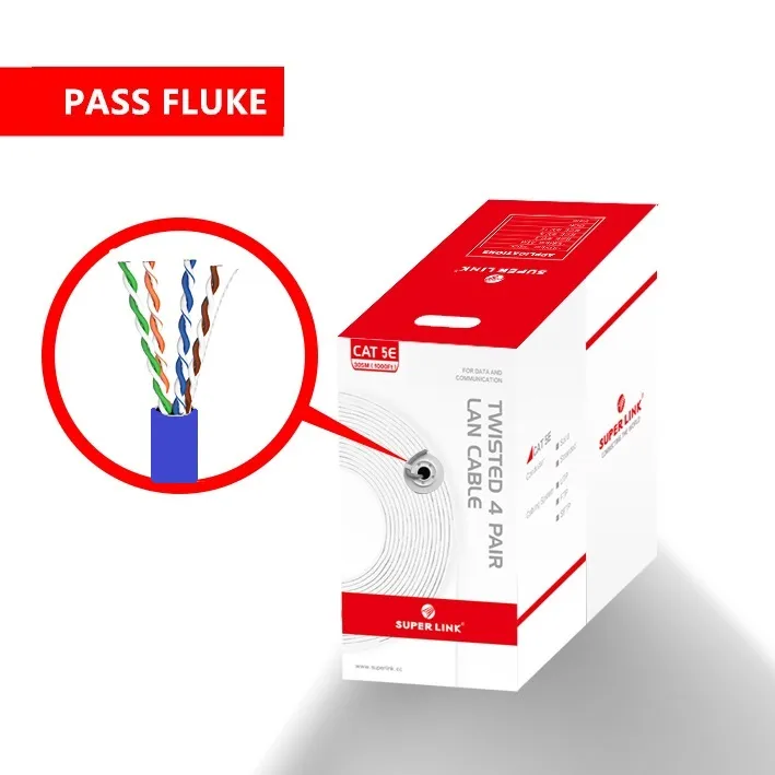 305m 4 Pair Ethernet LAN Cable Cat 6 UTP/FTP 0.53 Cu/CCA Network Cable CAT6 Cable