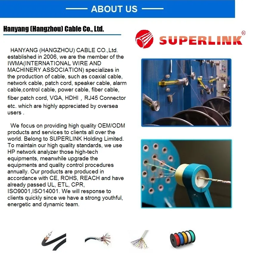 305m 4 Pair Ethernet LAN Cable Cat 6 UTP/FTP 0.53 Cu/CCA Network Cable CAT6 Cable