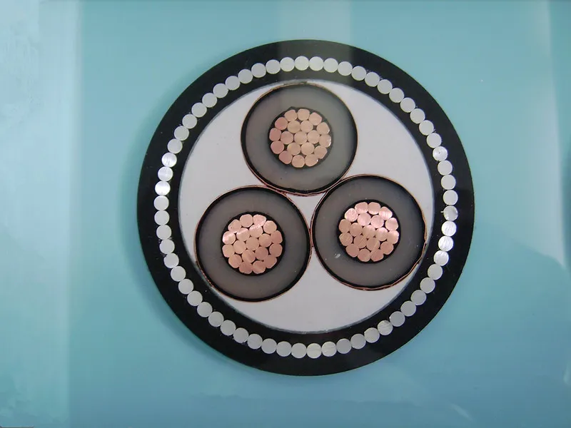 35kv 800mcm XLPE Insulated Armoured Copper Power Cable Icea S-93-639/NEMA Wc 74 Standard 