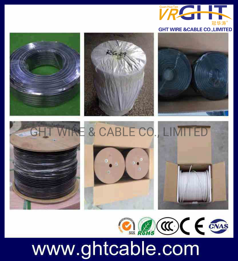 4p UTP Cat5e Cable & RG6 75ohm Muti-Media RG6 (Tri Shield)
