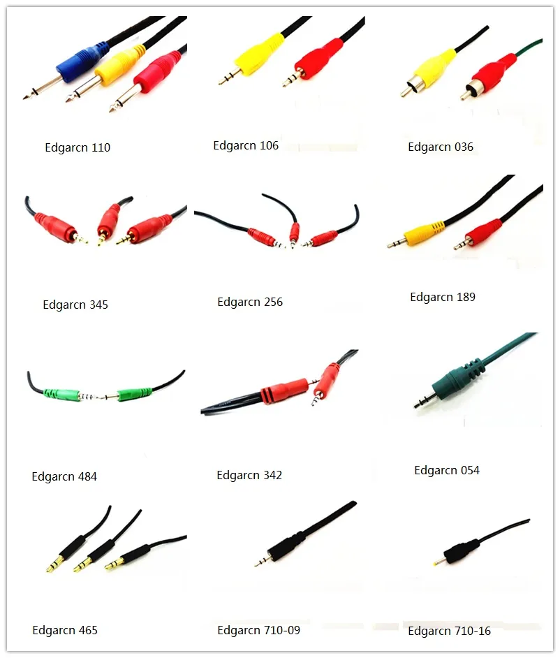 6.5 Male Plug Overmolding Stereo Audio Cable Car Stereo Wiring Harness Audio Video Cables Wire