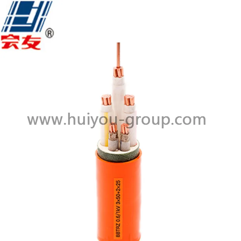 60332 IEC 2 Hour Fire Proof Security Heavy Copper Core Flexible Mineral Insulated Fire Resistant Electric Wire Cable (BBTRZ)