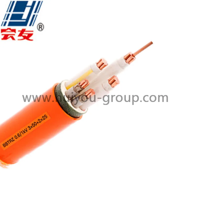 60332 IEC 2 Hour Fire Proof Security Heavy Copper Core Flexible Mineral Insulated Fire Resistant Electric Wire Cable (BBTRZ)