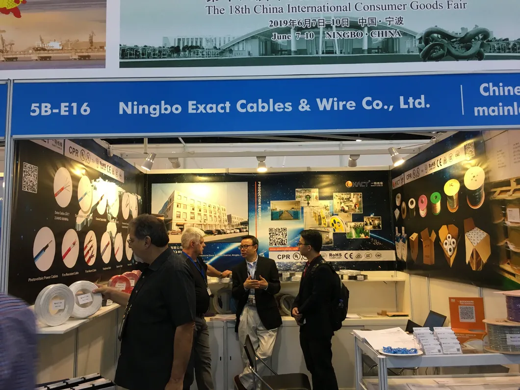 6x0.22mm2 Unshielded Stranded TCCA conductor PVC Insulation and Jacket CPR Eca Alarm Cable