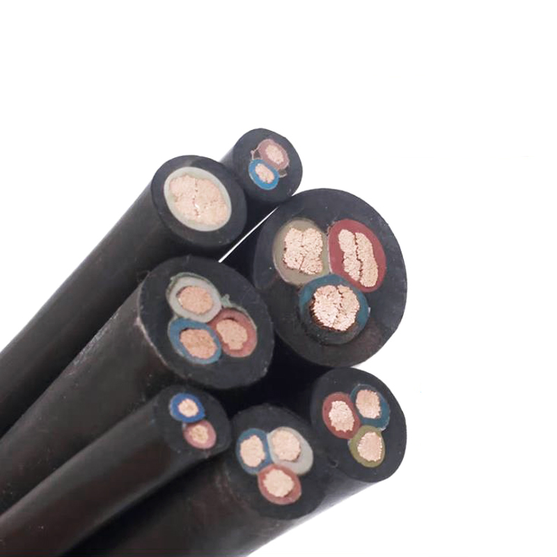 70mm2 Silicone Rubber Sheathed Heating PVC Double Insulated Welding Copper Power Cables Flexible Electric Cable Wire