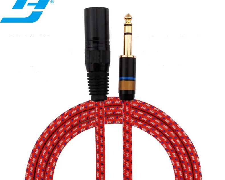 99.99% Pure Cooper Conductor Doubule Insulation PVC Jackat Microphone Cable XLR Cable
