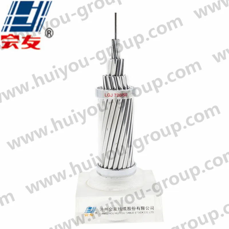 AAC AAAC ACSR Acar Bcc Accc All Aluminium Conductor Alloy Overhead Bare Conductor (720/50mm and customized)
