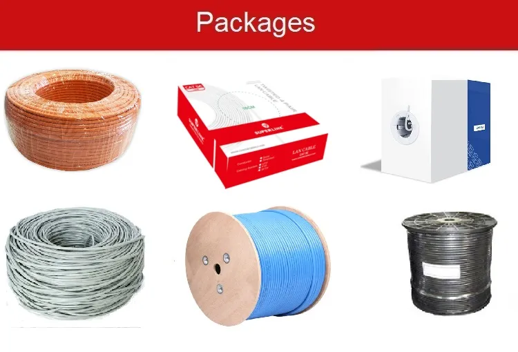 Aadpp Cable Standard LAN Cable UTP CAT6 Unshielding PVC CE CPR