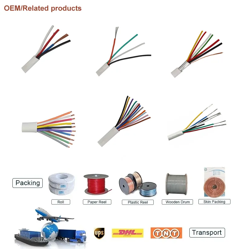 Alarm Cable 4/6 Cores Communication Cable Copper Standard CPR Approved Fire Alarm Cable Copper Wire