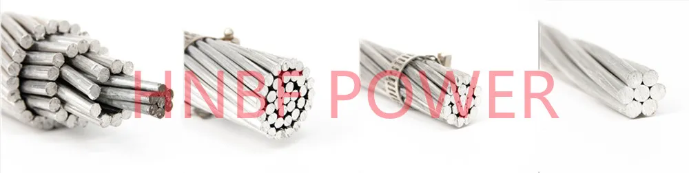 Aluminum Alloy Wire AAAC Greely Conductor Bare Aluminum Overhead Conductor