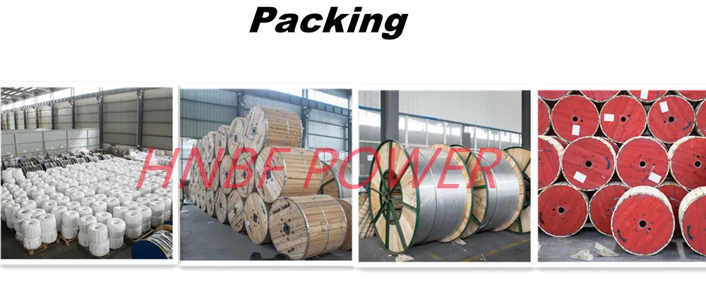 Aluminum Alloy Wire AAAC Greely Conductor Bare Aluminum Overhead Conductor