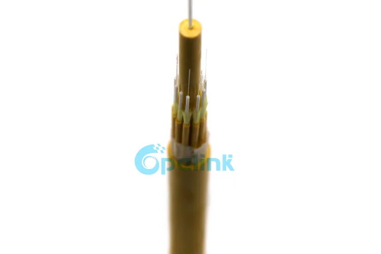 Breakout Optical Fiber Cable 24cores Singlemode Indoor Cabling Fiber Optic Cable, Gjbfjv Multi-Fiber Optical Cable