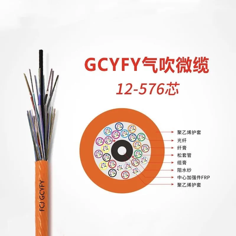 Breakout Optical Fiber Cable, Gjbfjv Multi-Fiber Optical Cable, Singlemode Indoor Cabling Fiber Optic Cable
