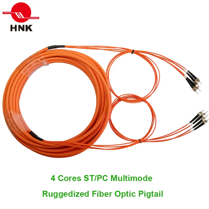 Bundle Fan-out Distribution Breakout Cable & Ruggedzied Cable Fiber Optic Pigtail