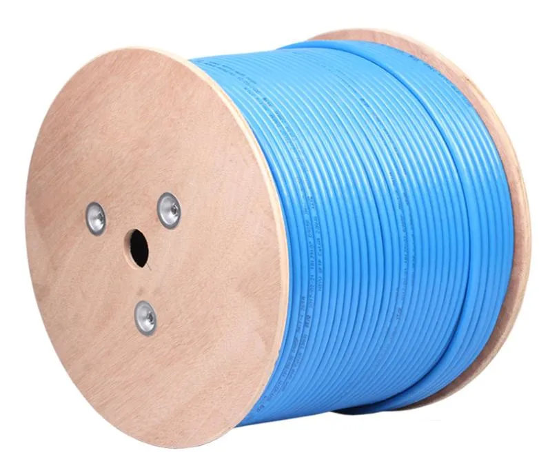 Cable Ethernet Cat 6 Manufacture Price Cabo Cat 6 Black PVC Cable Cat6e Customizable Cable UTP Cat CAT6 305m