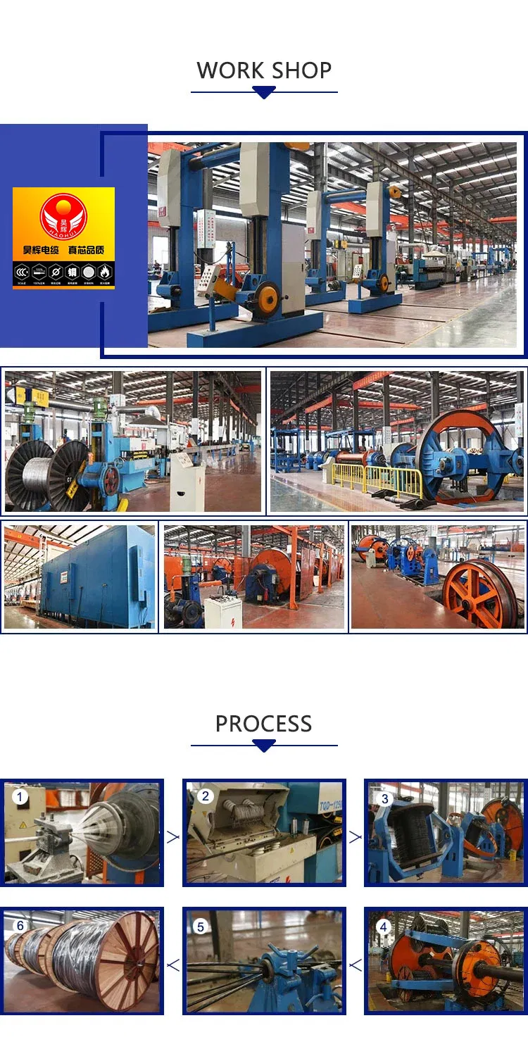China Factory Direct Selling ACSR Aluminum Wire Steel Reinforced Core Conductor