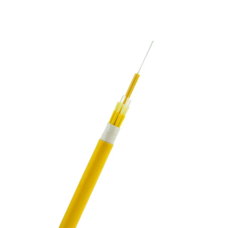 China Indoor Breakout Fiber Optic Cable Rfp Strength Tight Buffer Distribution Cable Manufacturer