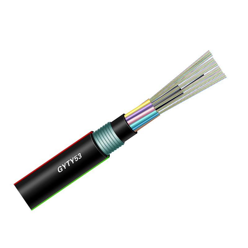 Chinese Factory GYXTW ADSS Telecom Duct Type Optical Fiber Cable GYTY53