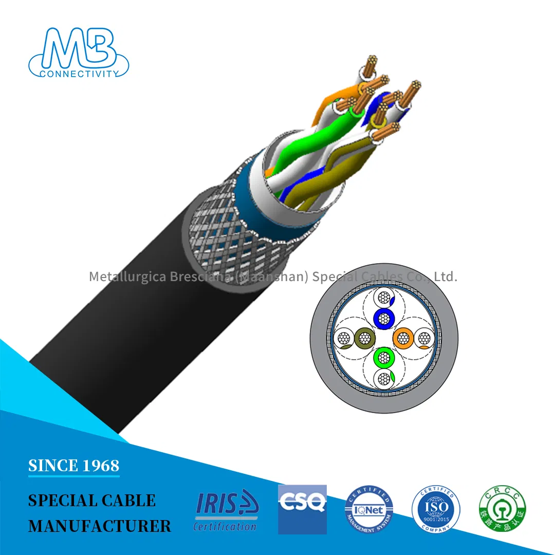 Conforms to IEC 60228 Category 6 Conductor Industry Cable with Crcc Certification