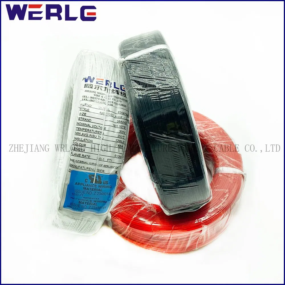Copper Wire High Temperature Stranded Wire UL 1007