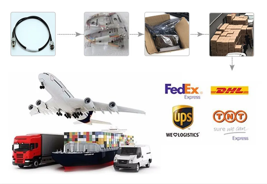 DC-26.5GHz Three Layer Shielding Structure RF Cable Assembly with 3.5mm SMA, or N, or TNC Type Connector