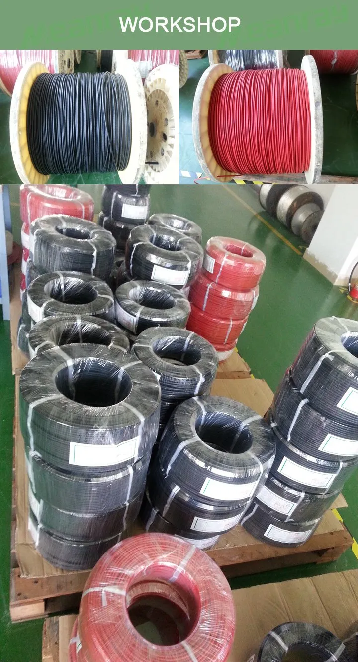 DC Wire Twin Core PV Cable 4mm2 Communication Cable