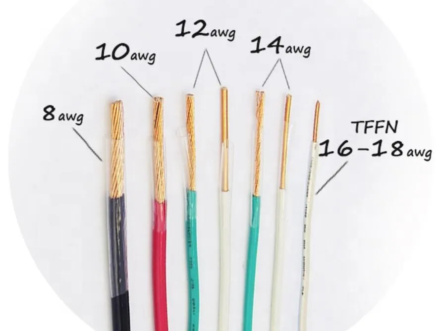 Electrical Stranded Copper Conductor PVC Insulation and Nylon Sheath Thhn/Thwn Cable Wire