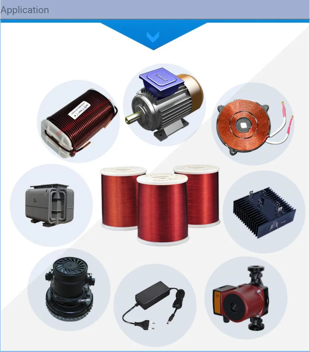 Electrical Wires Supplies Copper Wire Pew Uew Eiw 0.10-3.00mm for Winding