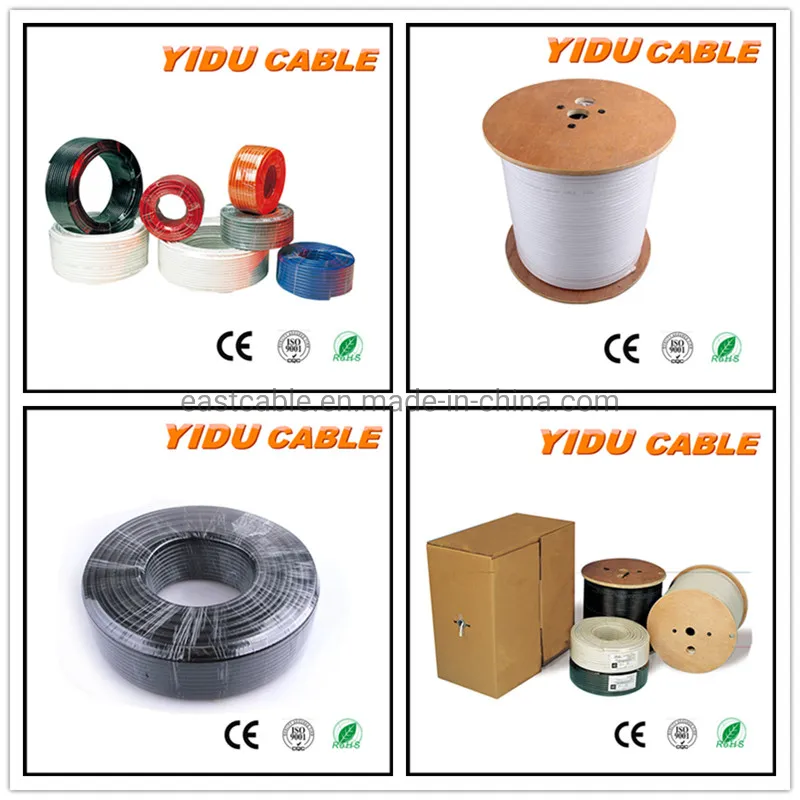 Factory OEM Coaxial Cable Rg59/ RG6/ Kx7/ Rg213/ Rg174 / Rg11/RF4mm Communication Cable Semi Finished OEM