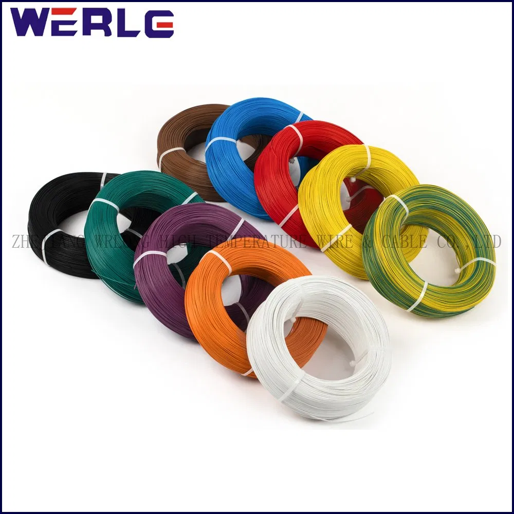 Flexible Single Core PVC PE PFA Rvvp Electric Cable Electrical Wire